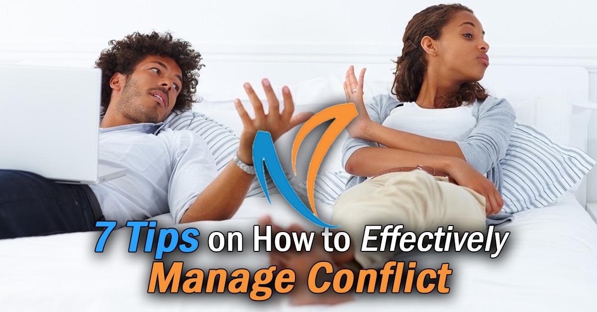 how to deal with relationship difficulties and conflicts when working with others