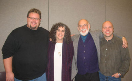 Darren & Lawrence with John and Julie Gottman